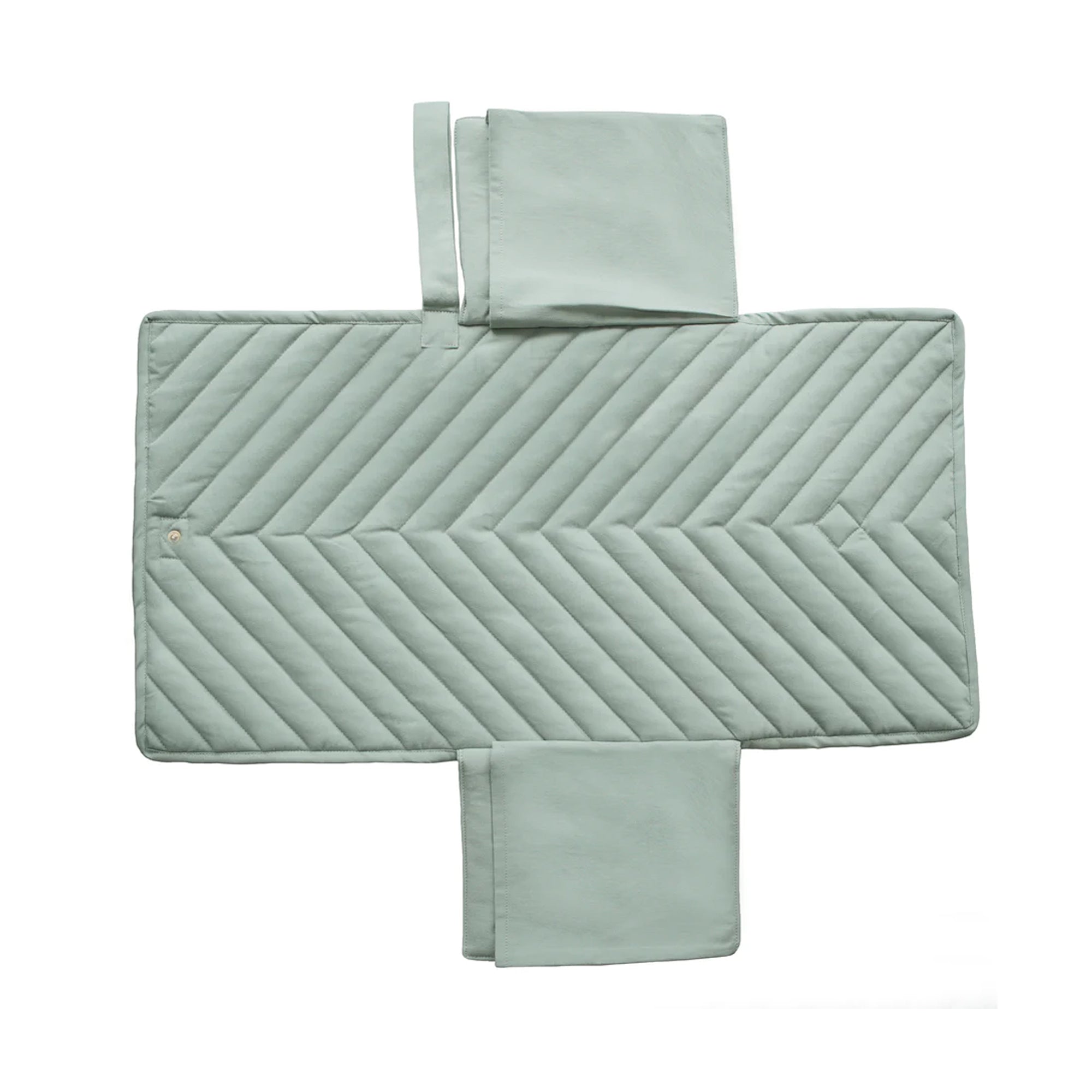 MUSHIE Portable Changing Pad - Roman Green