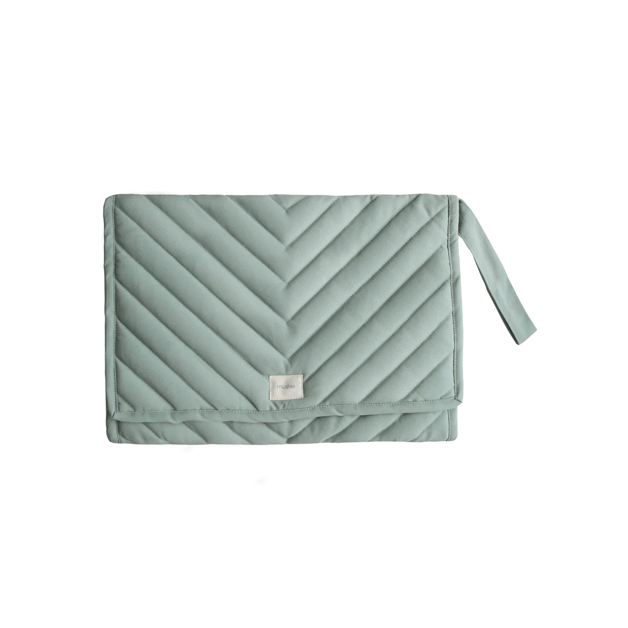 MUSHIE Portable Changing Pad - Roman Green