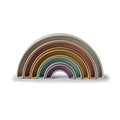 MUSHIE Rainbow Stacker Toy - Tropical