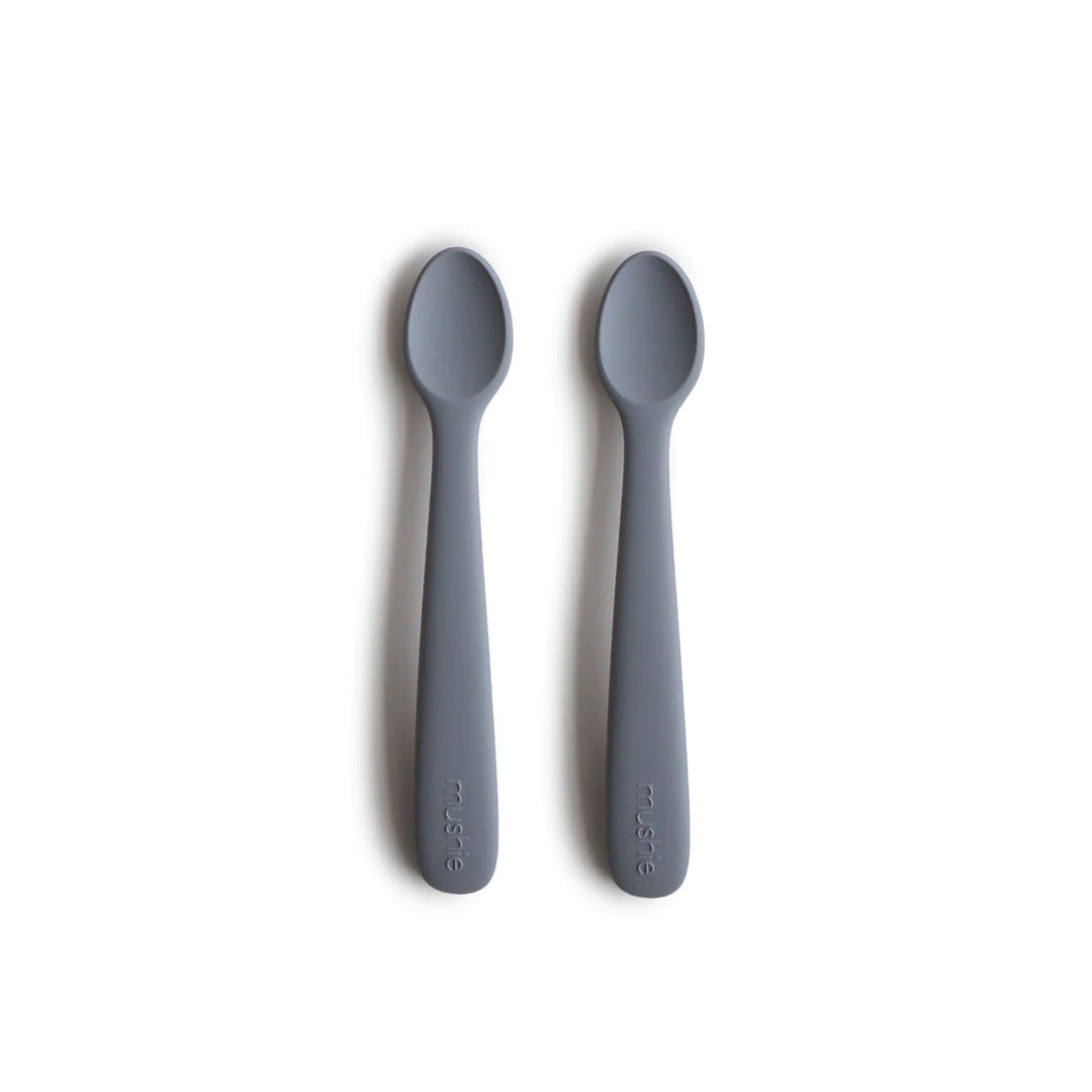 MUSHIE Silicone Feeding Spoons (2-Pack) - Tradewinds