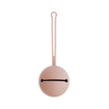 MUSHIE Silicone Pacifier Holder Case - Blush