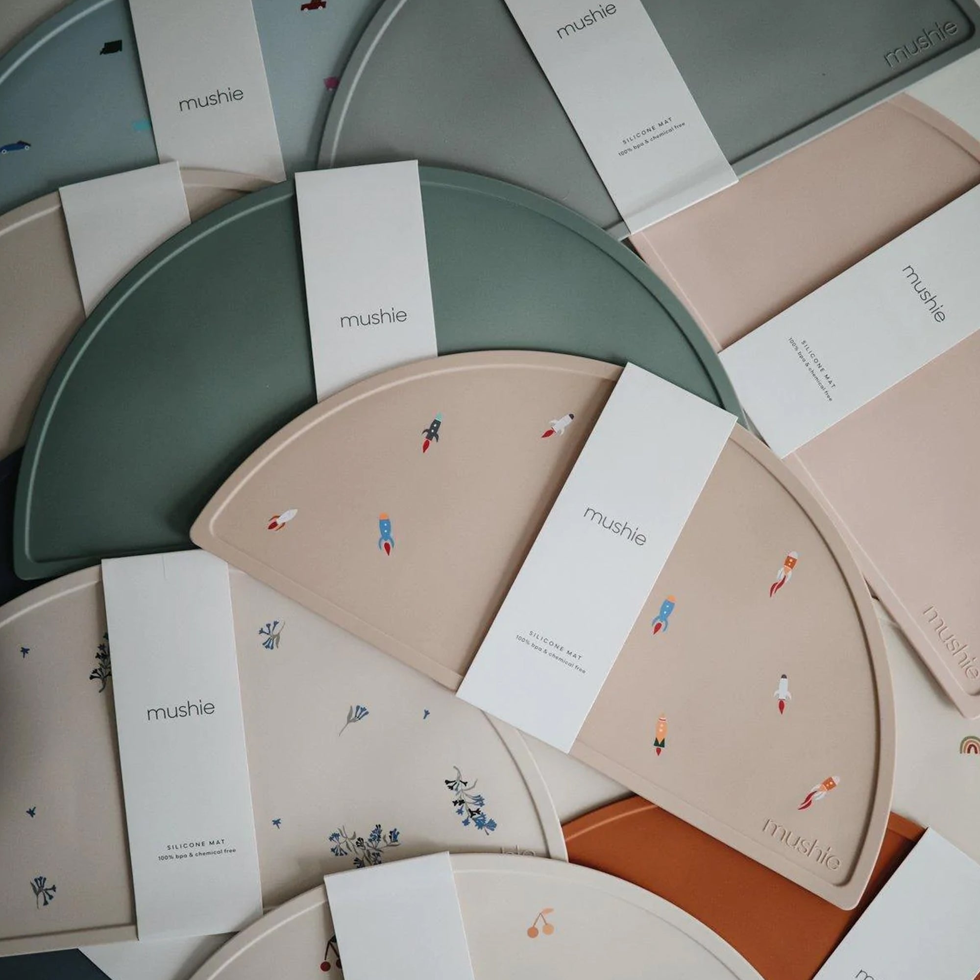 MUSHIE Silicone Place Mat - Tradewinds