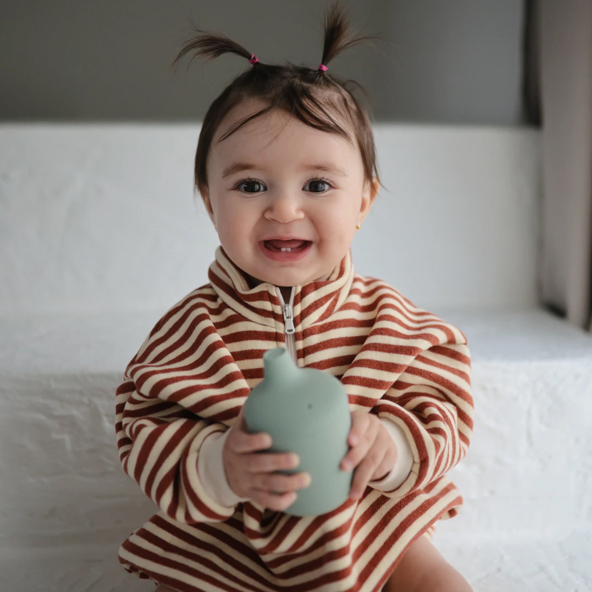 MUSHIE Silicone Sippy Cup - Tradewinds