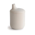 MUSHIE Silicone Sippy Cup - Sand