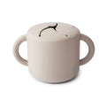 MUSHIE Silicone Snack Cup - Ivory