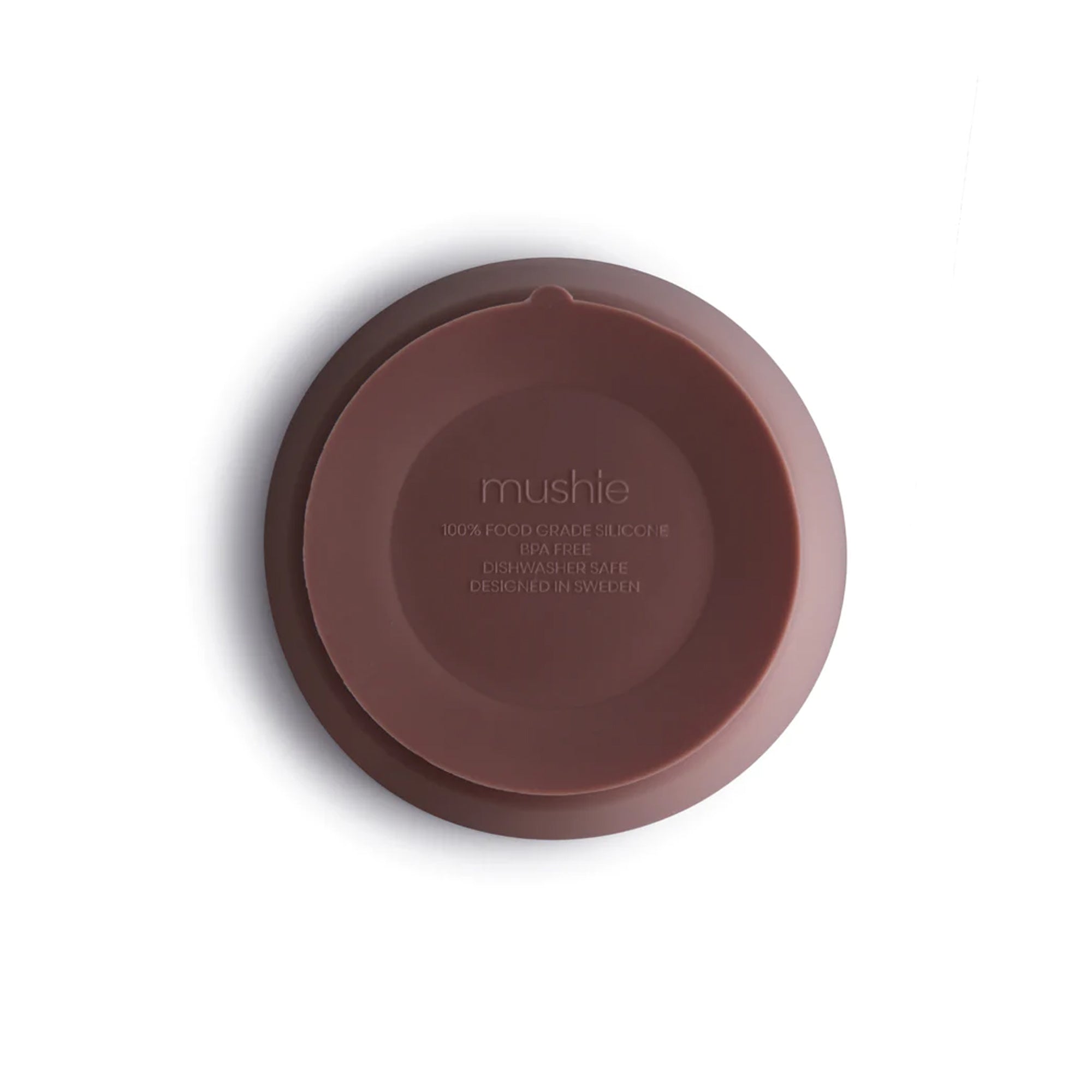 Bol à Ventouse en Silicone MUSHIE - Mauve Nuageux