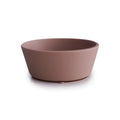 MUSHIE Silicone Suction Bowl - Cloudy Mauve