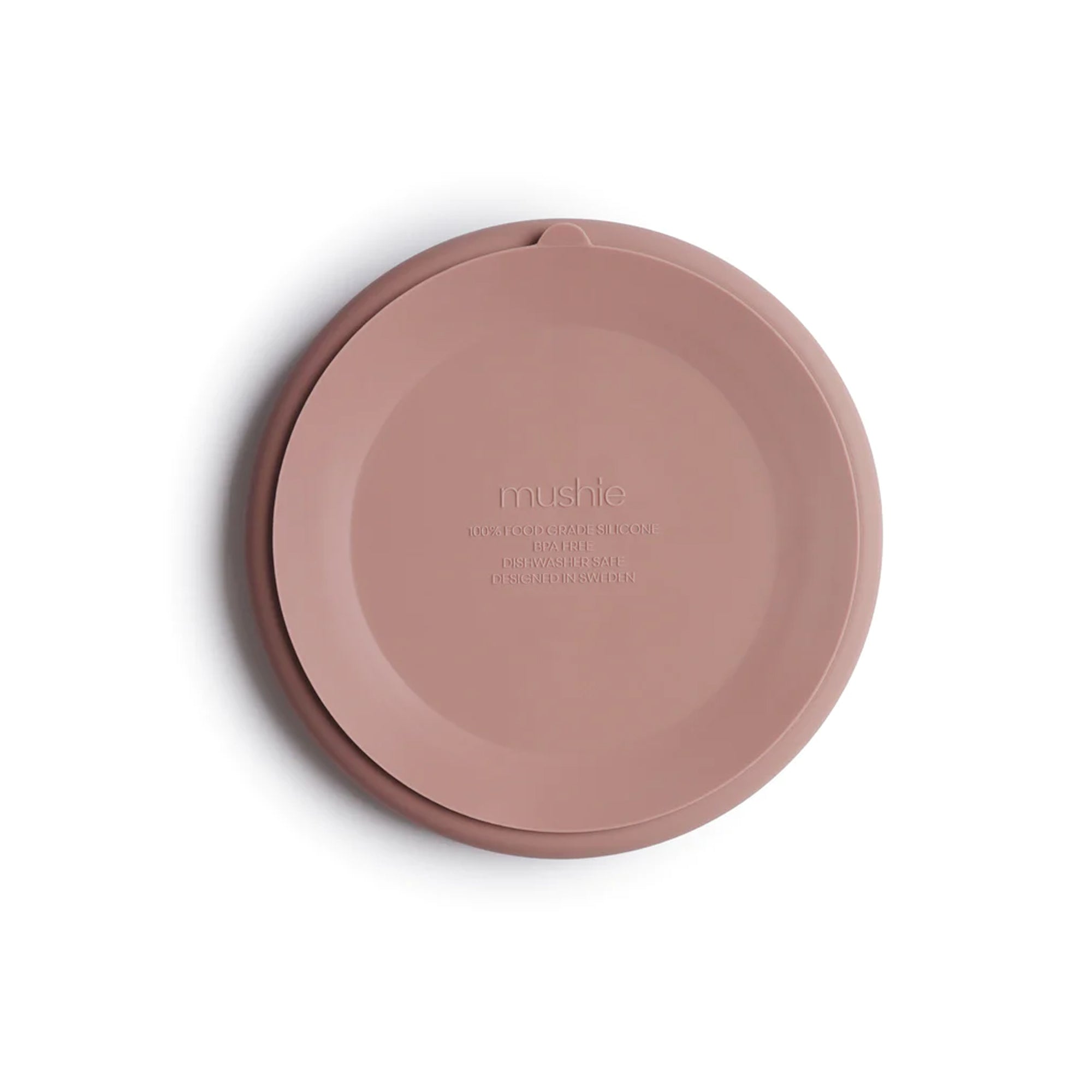MUSHIE Silicone Suction Plate - Blush