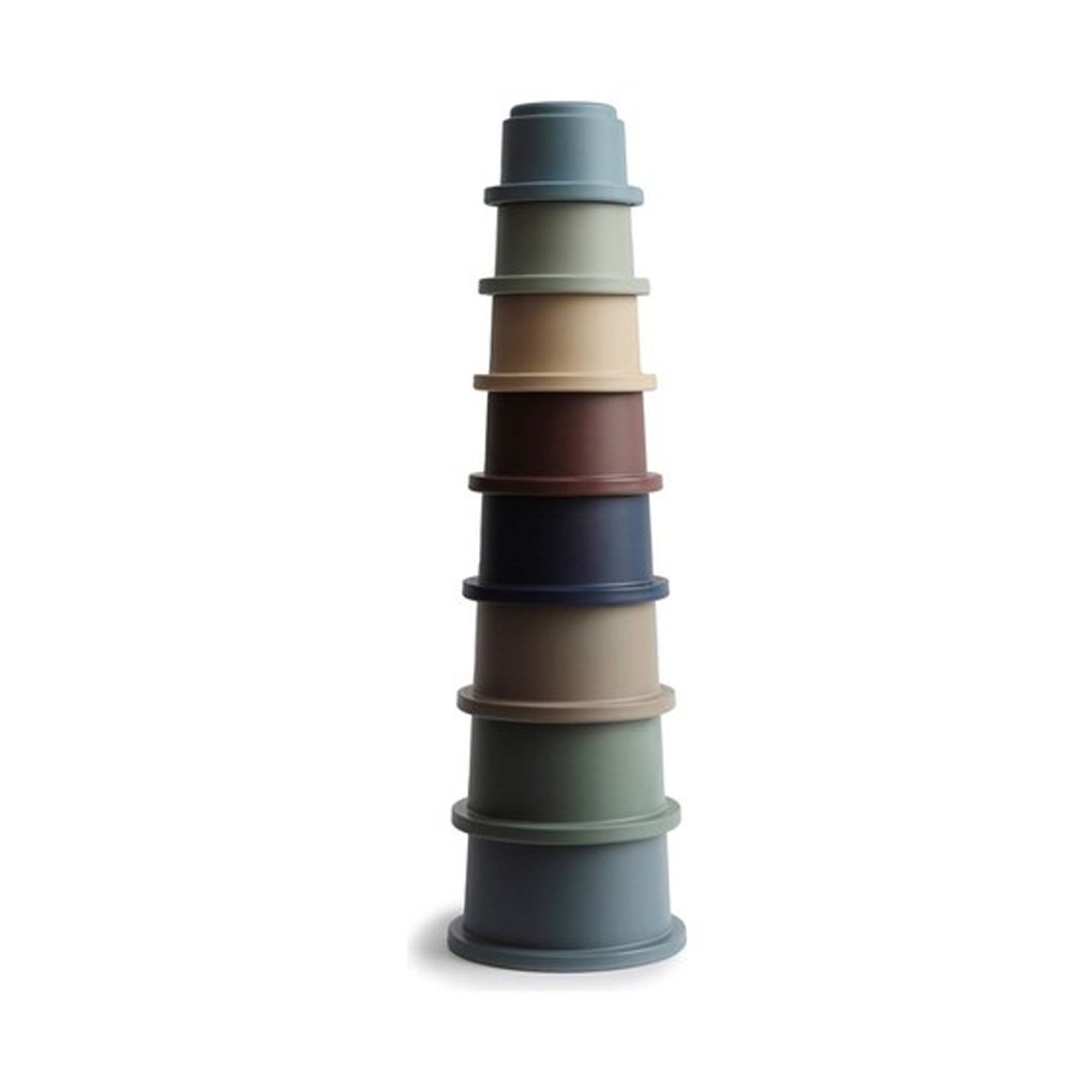 MUSHIE Stacking Cups Toy - Forest