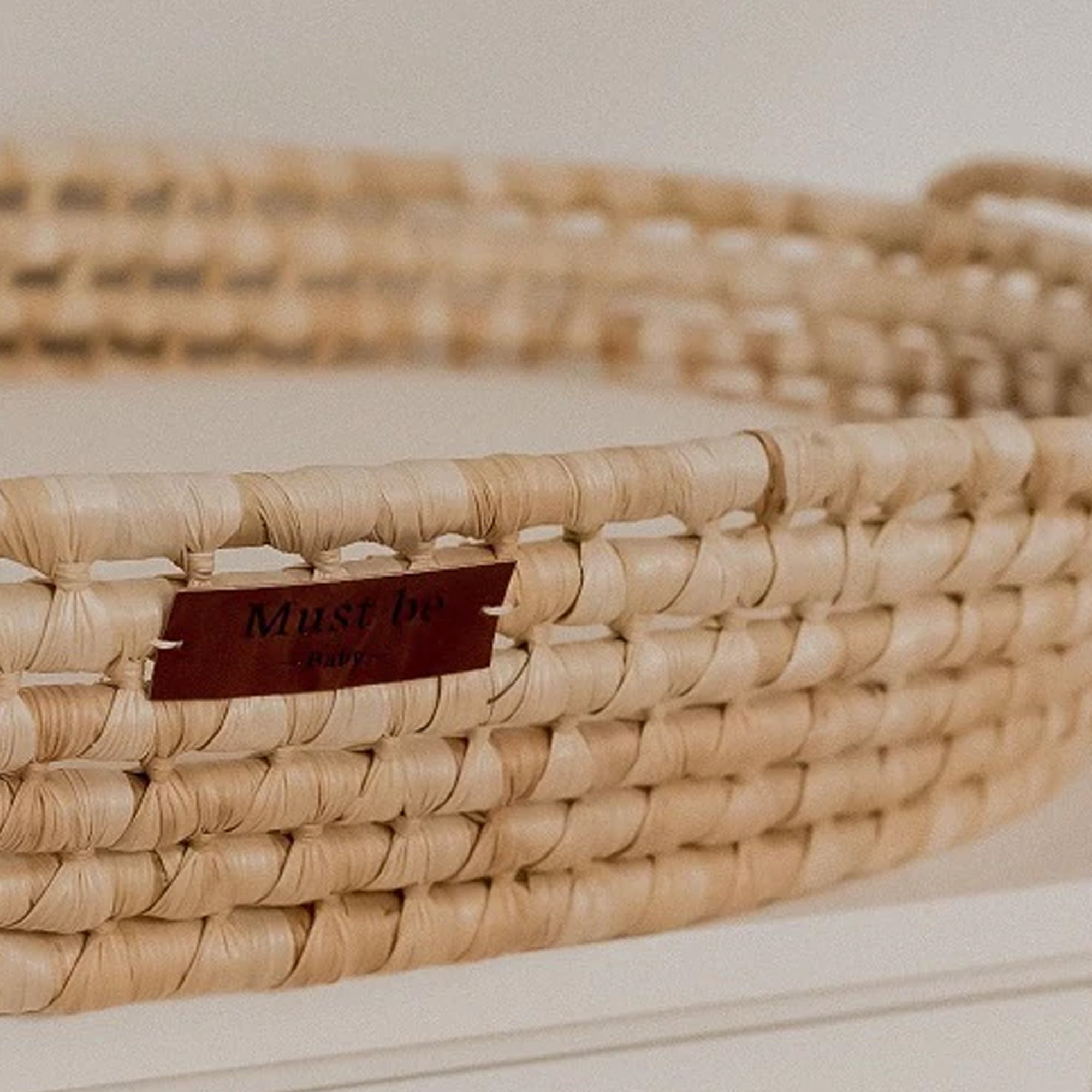 MUST BE BABY Boho Changing Basket