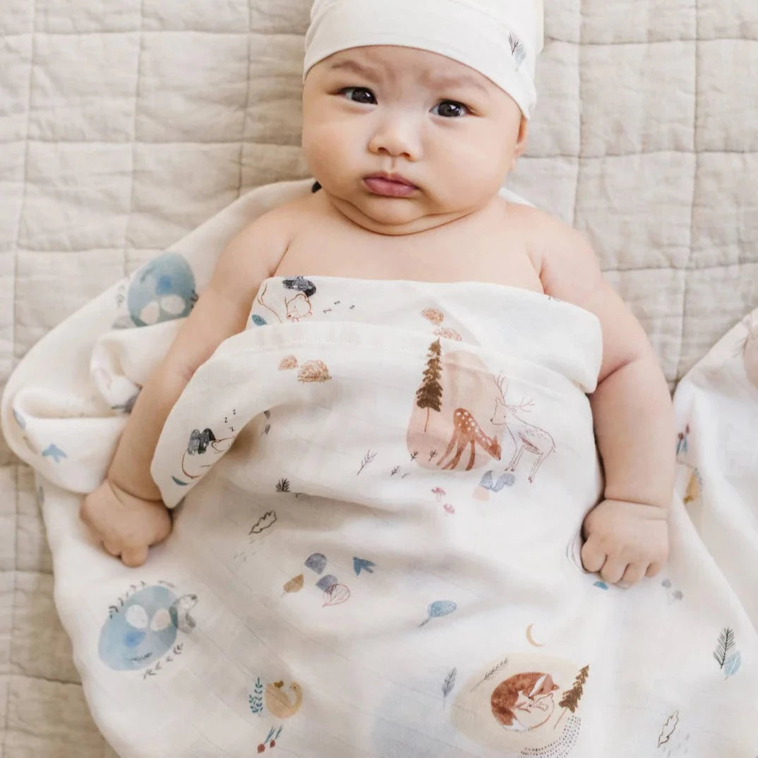 LOULOU LOLLIPOP Muslin Swaddle