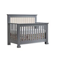 Thumbnail for NATART Taylor 5-in-1 Convertible Crib with Channel Tufted Panel