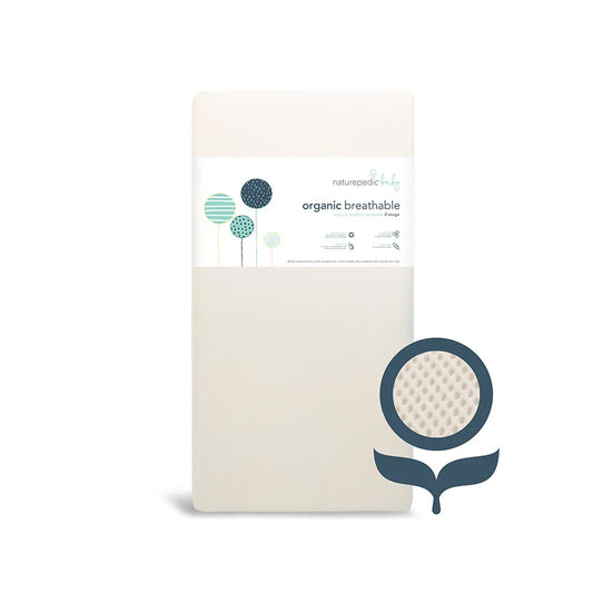 Naturepedic Organic Breathable 2-Stage Mattress - Natural