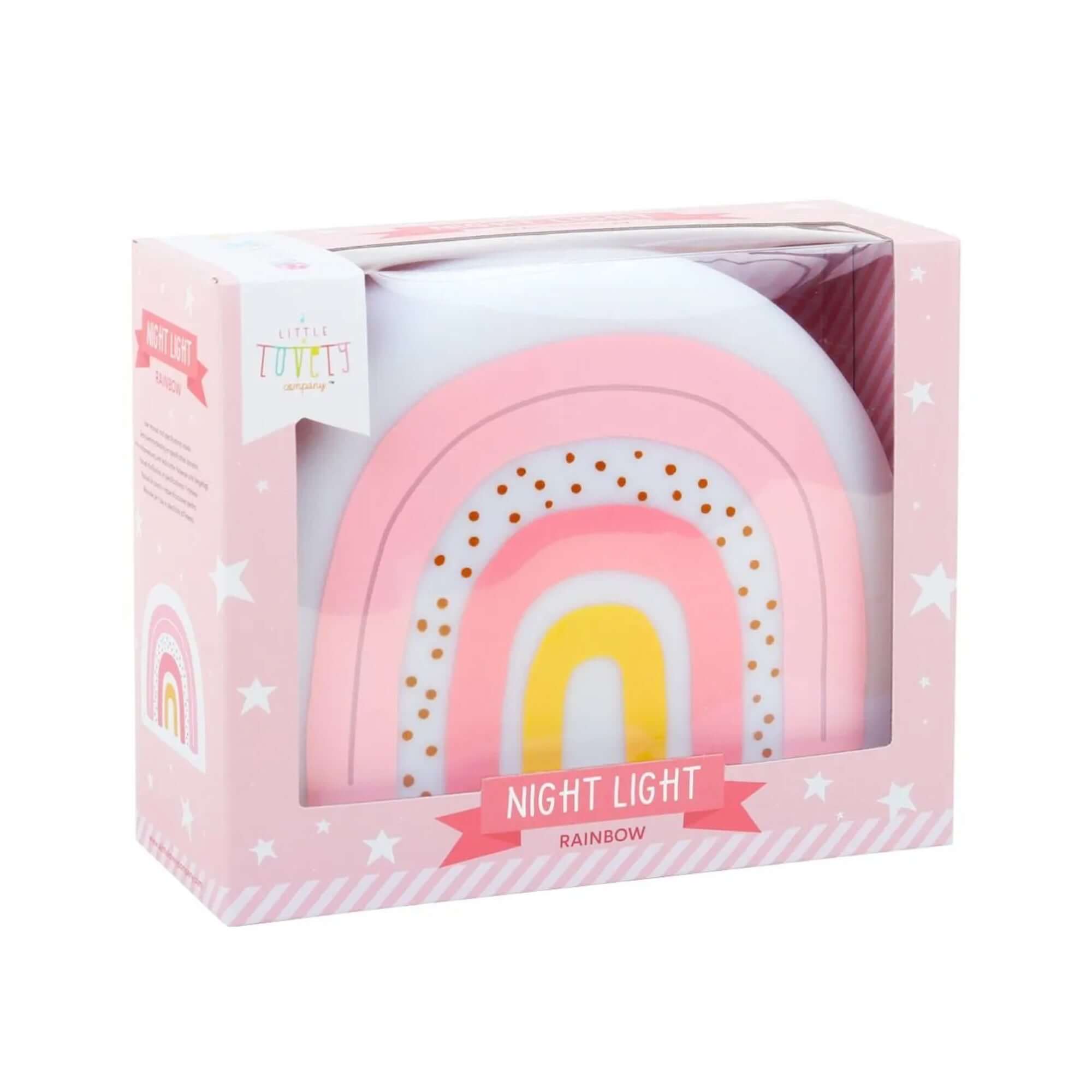 A LITTLE LOVELY COMPANY  Night Light - Rainbow