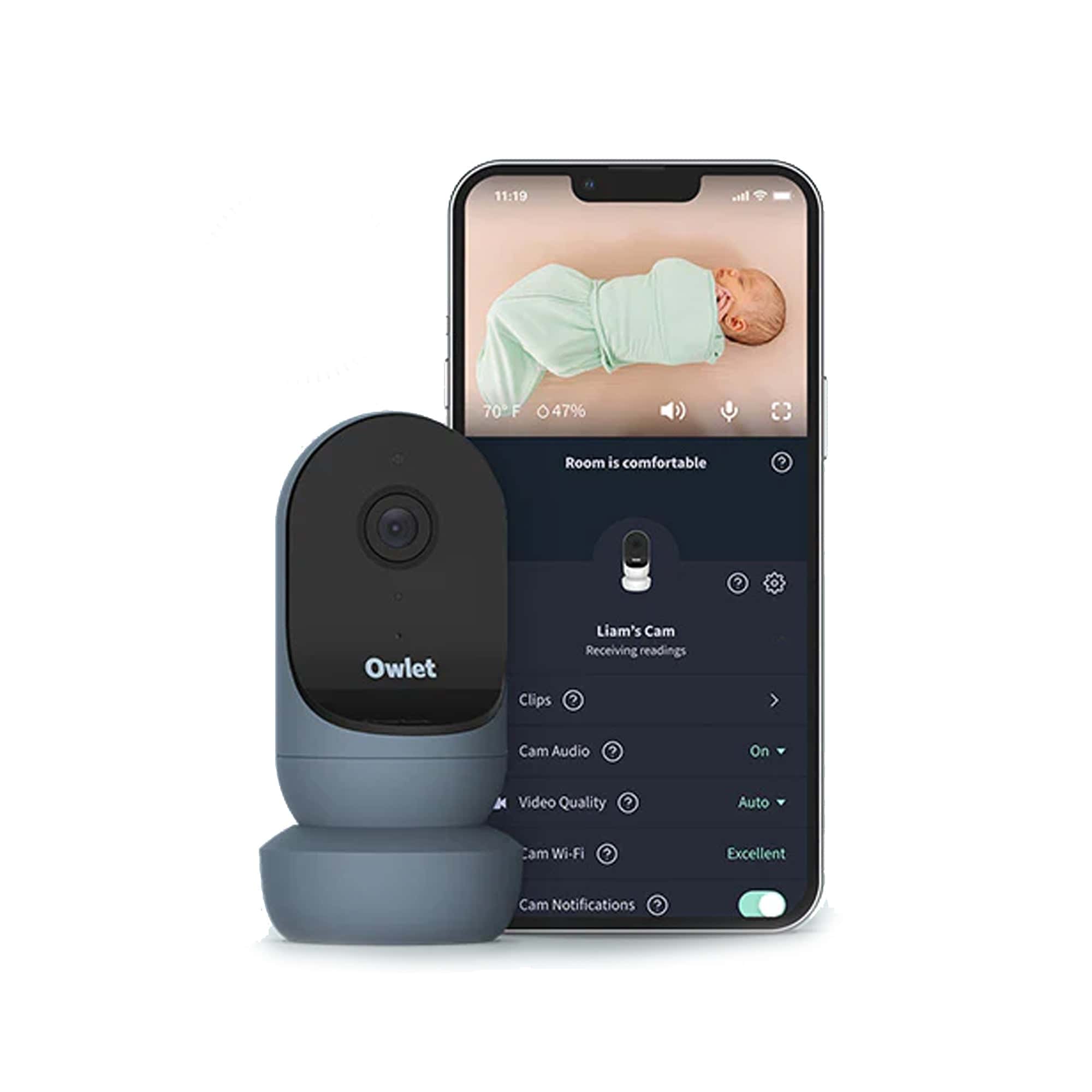 Babyphone Wi-Fi OWLET Cam 2 avec communication bidirectionnelle
