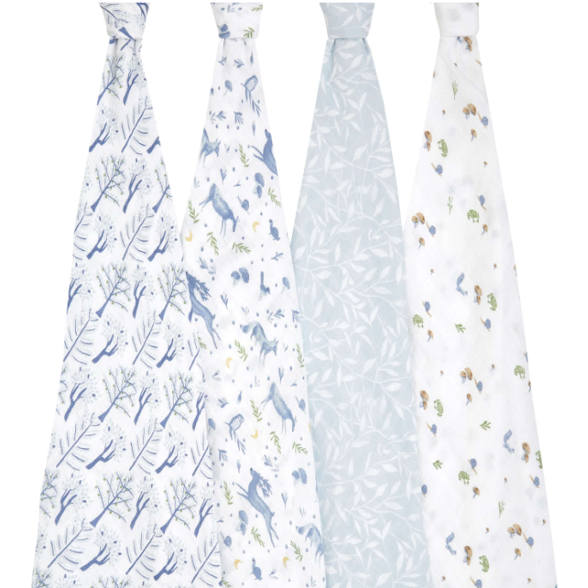 ADEN + ANAIS Organic Cotton Muslin Swaddle (4 Pk) - Outdoors