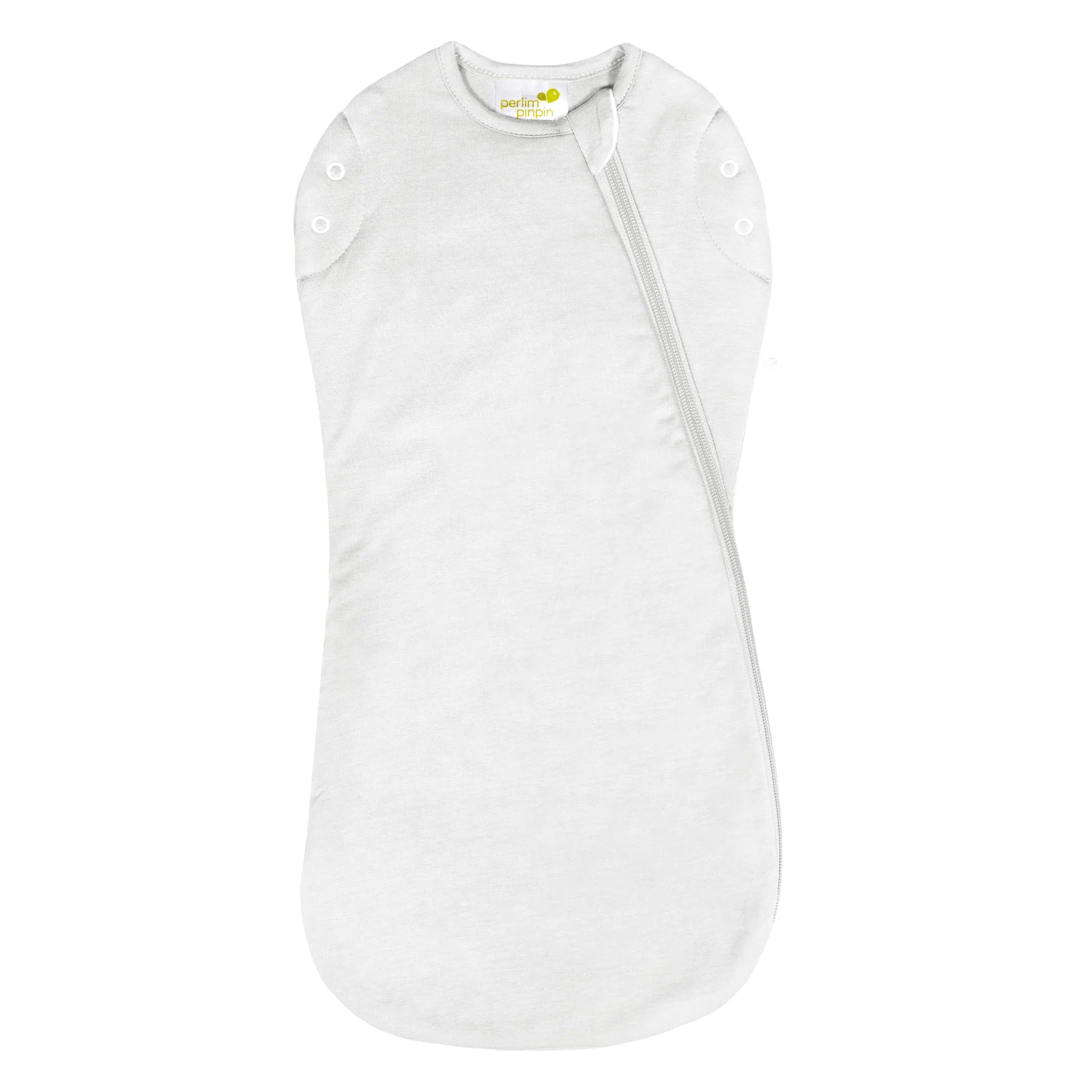 PERLIMPINPIN Quilted Bamboo Sleep Bag Newborn 1Tog - Solid Ivory