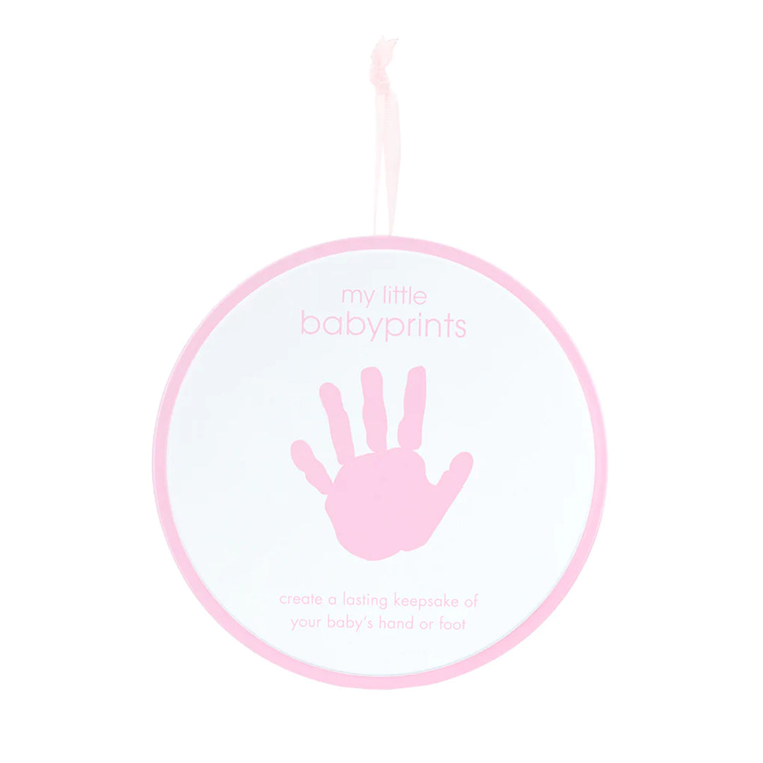 PEARHEAD Babyprints Round Tins - Grey