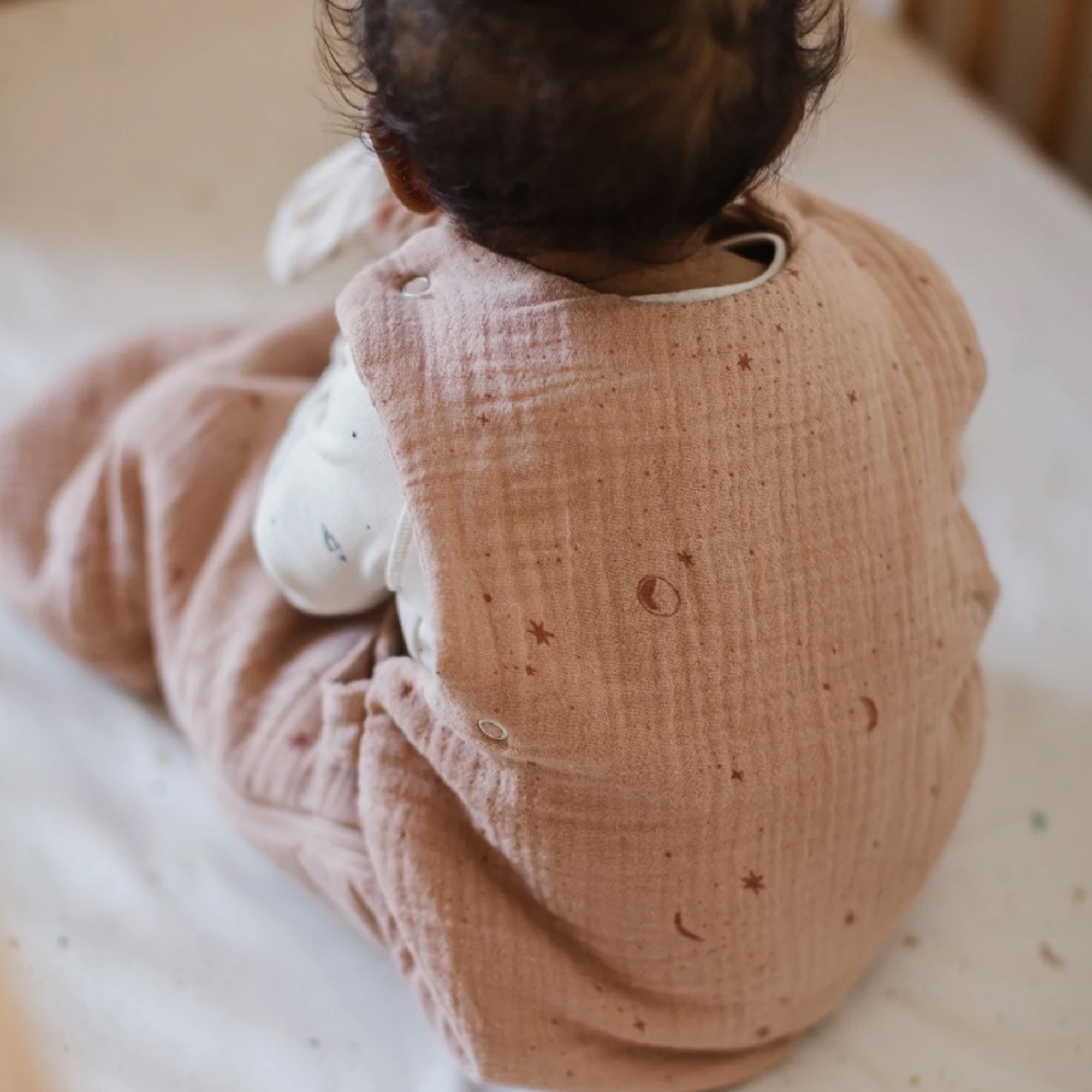 Gigoteuse en mousseline PEHR 1,7 TOG - Poussière d'étoiles