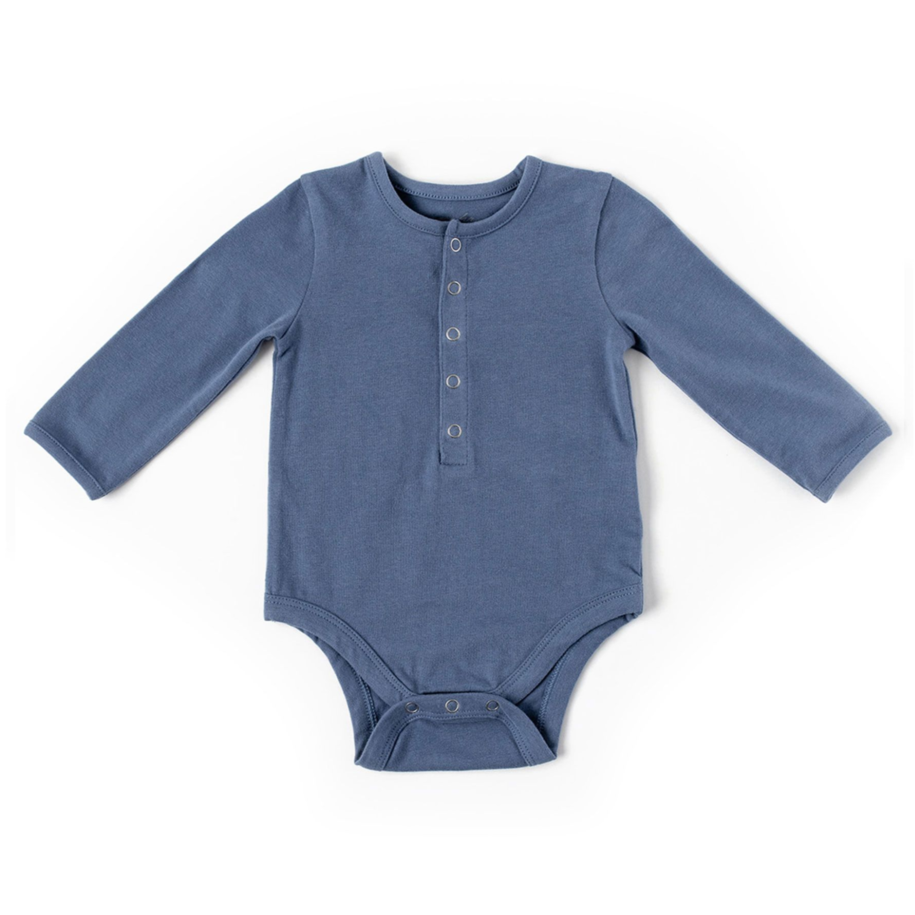 PEHR Organic Cotton Essential One-Piece - Cloud Blue