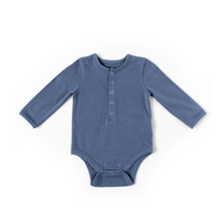 Thumbnail for PEHR Organic Cotton Essential One-Piece - Cloud Blue