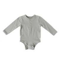 Thumbnail for PEHR Organic Cotton Essential One-Piece - Soft Sea