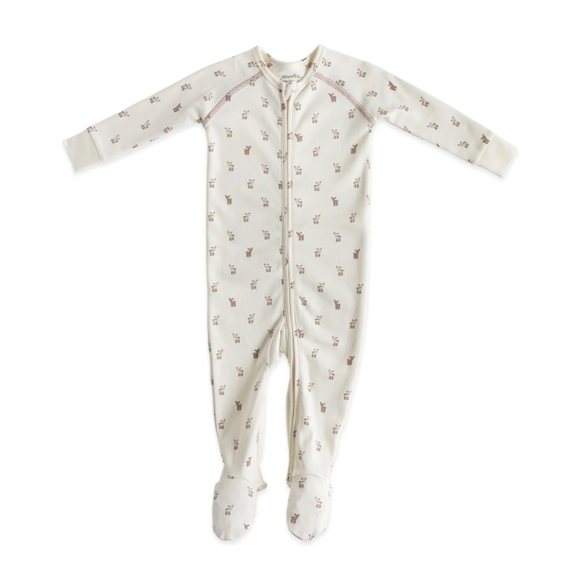 PEHR Organic Cotton Sleeper - Hatchling Fawn