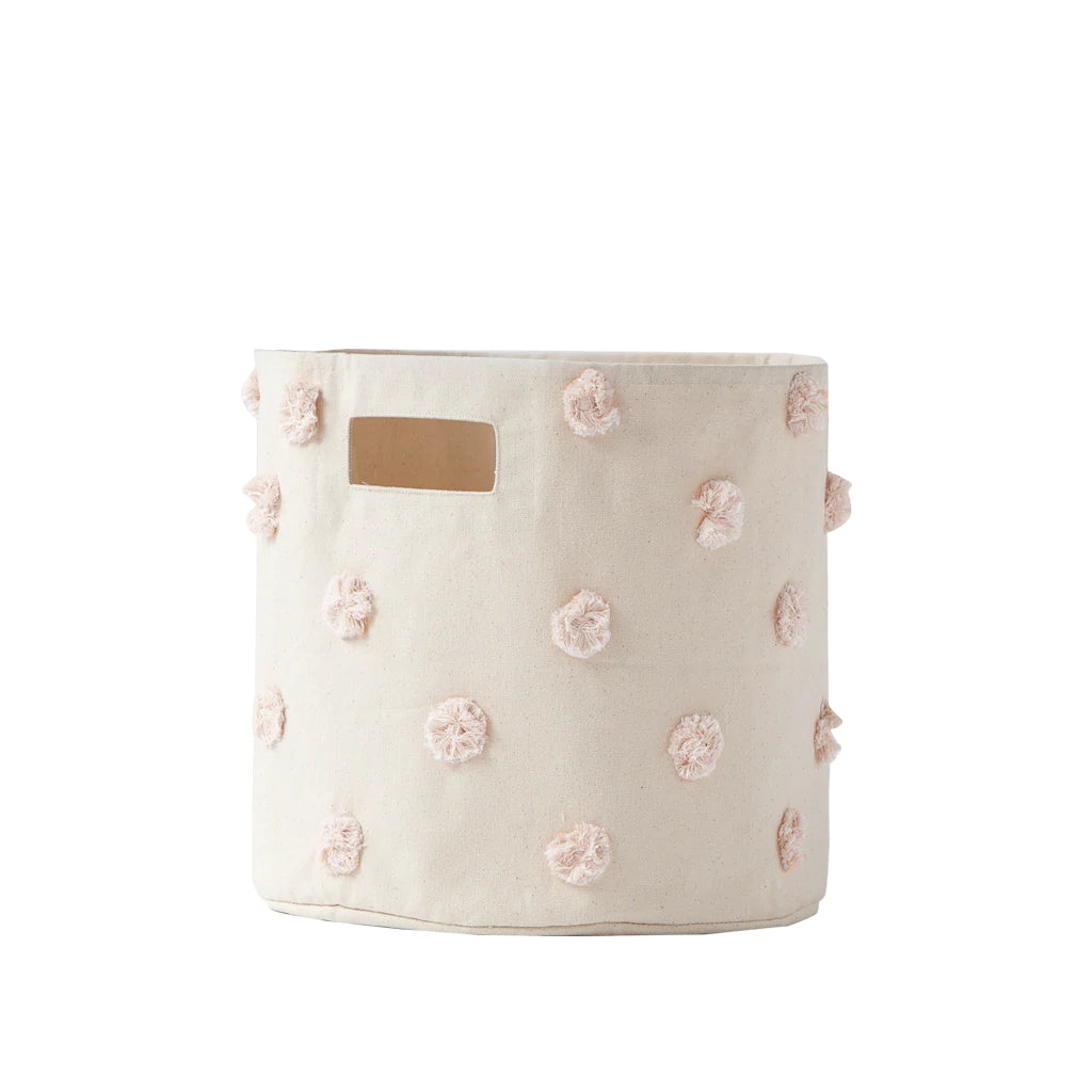 PEHR Pom Pom Bin - Blush