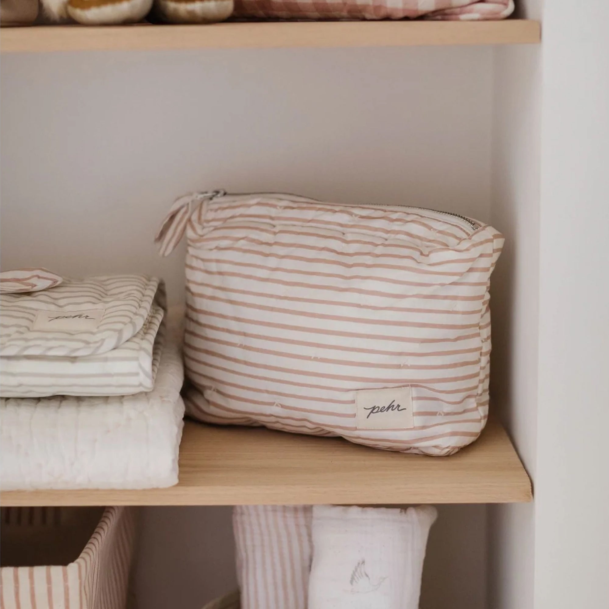 PEHR Striped On the Go Portable Pouch