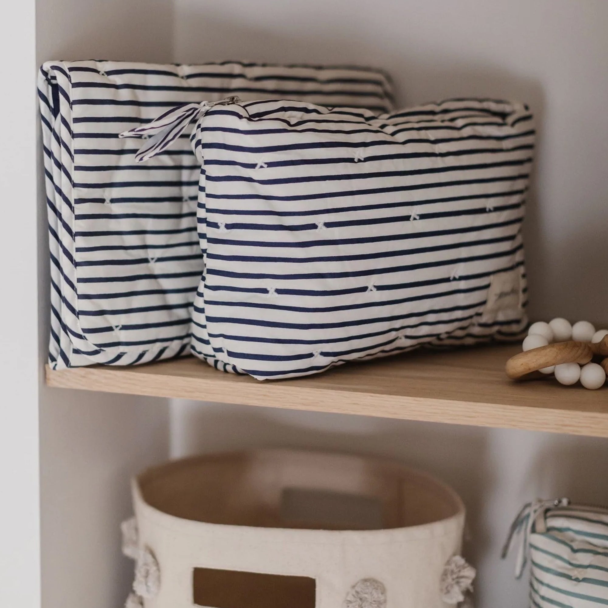 PEHR Striped On the Go Portable Pouch