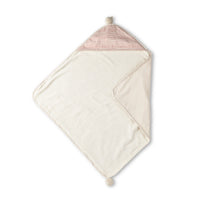 Thumbnail for PEHR Hooded Towel - Stripes Away Petal
