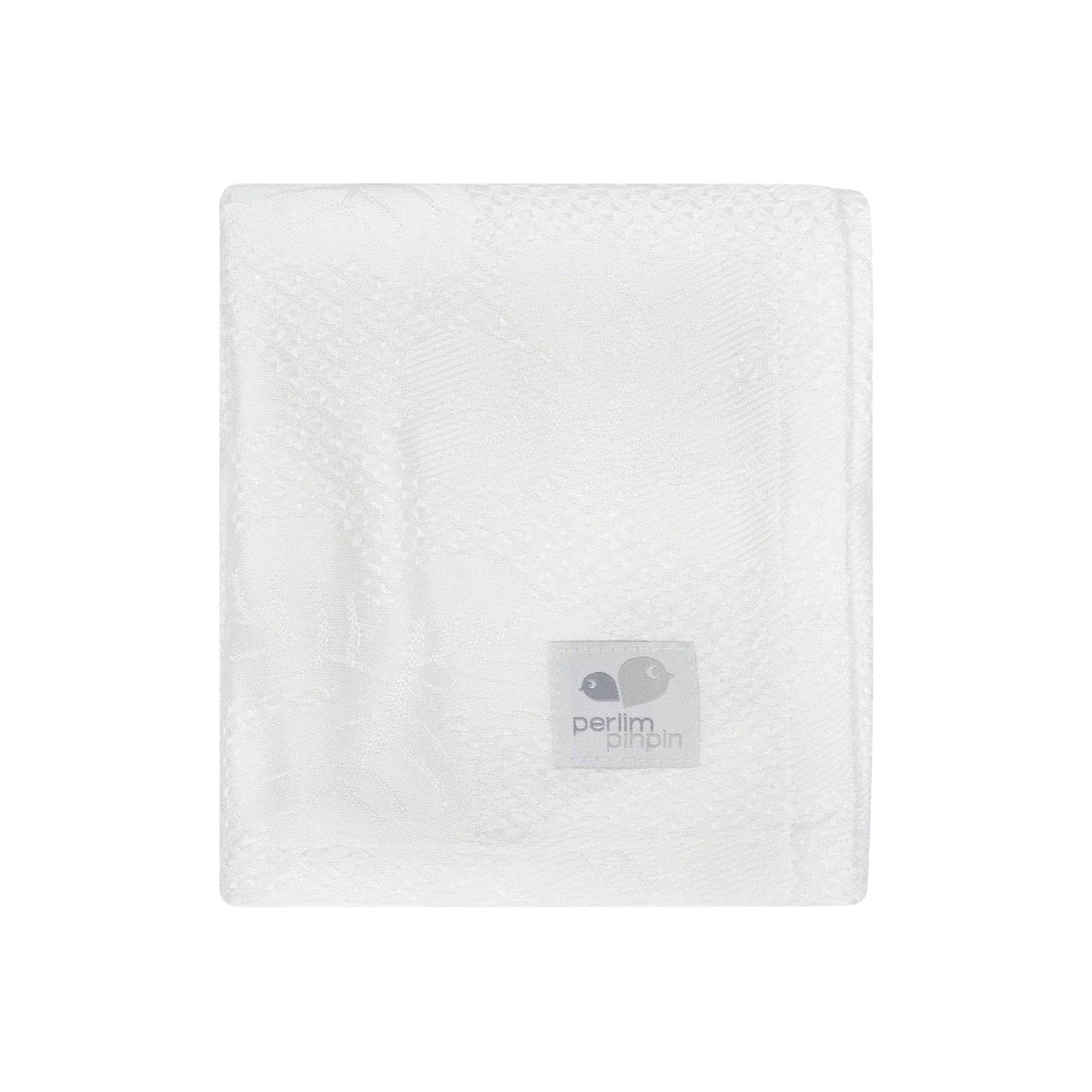 PERLIMPINPIN Bamboo Knitted Blanket - Ivory