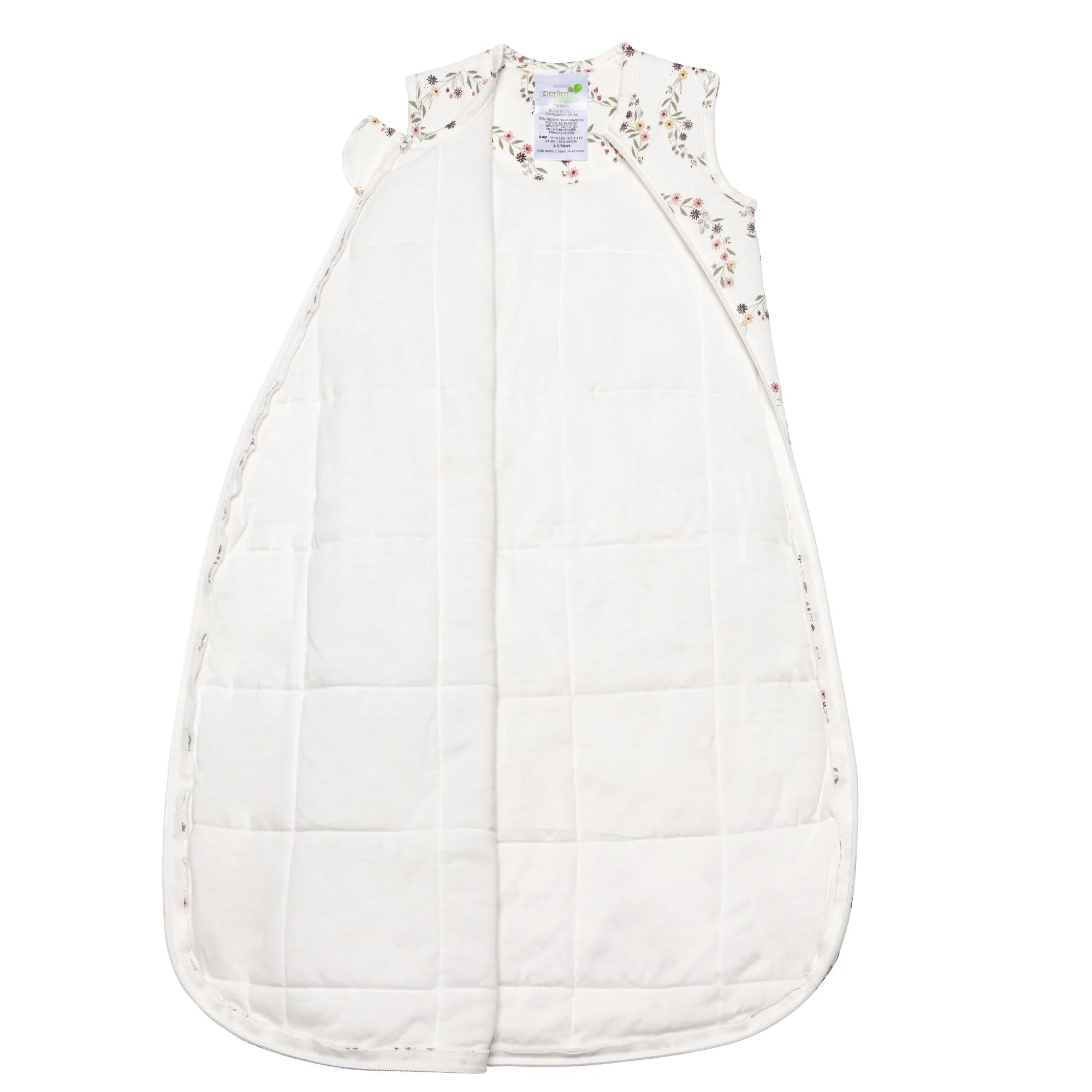 PERLIMPINPIN Quilted Bamboo Sleep Bag 2.5Tog - Heart