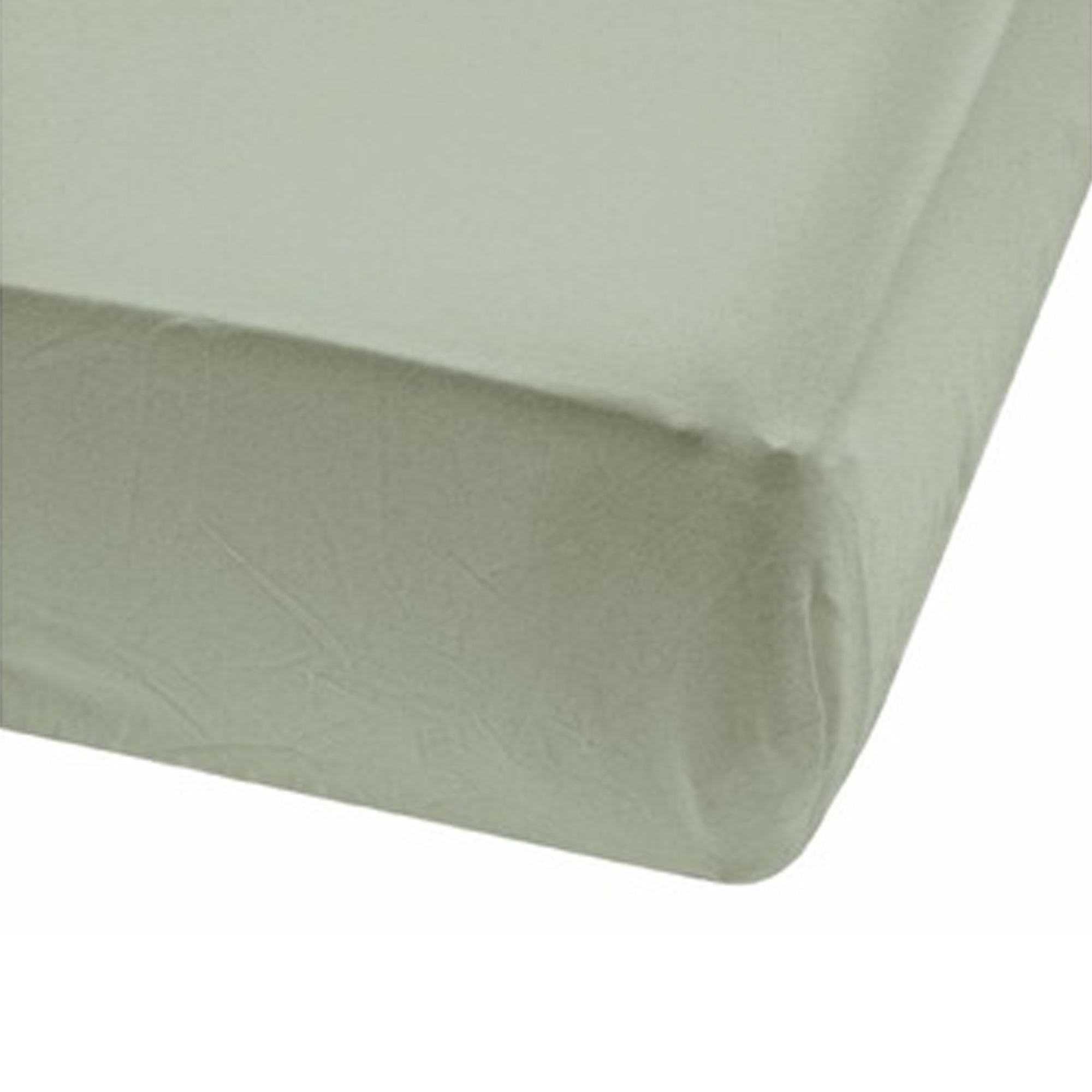 PERLIMPINPIN Baby Bamboo Fitted Sheet - Moss