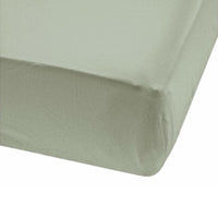 Thumbnail for PERLIMPINPIN Baby Bamboo Fitted Sheet - Moss