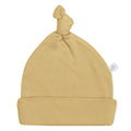 PERLIMPINPIN Bamboo Knotted Hat (1-3M) - Curry