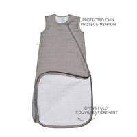 Thumbnail for PERLIMPINPIN Cotton Muslin Sleep Bag 0.7T - Taupe