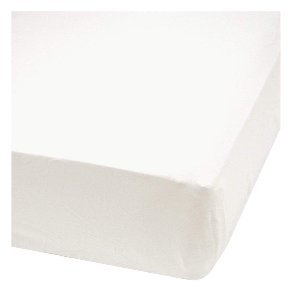 PERLIMPINPIN Fitted Sheet Bamboo - Ivory
