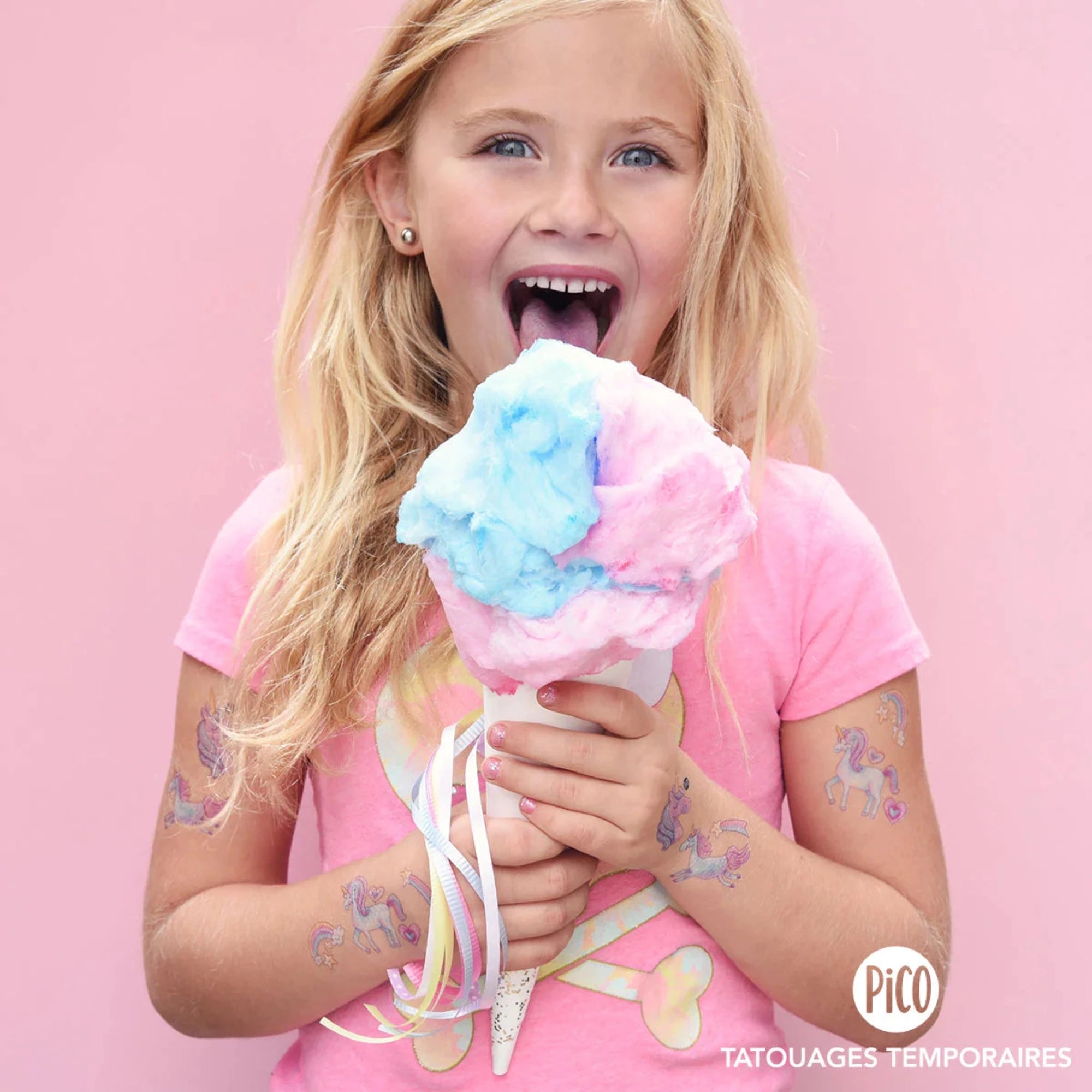 Tatouage temporaire PICO TATOO - Licornes mignonnes