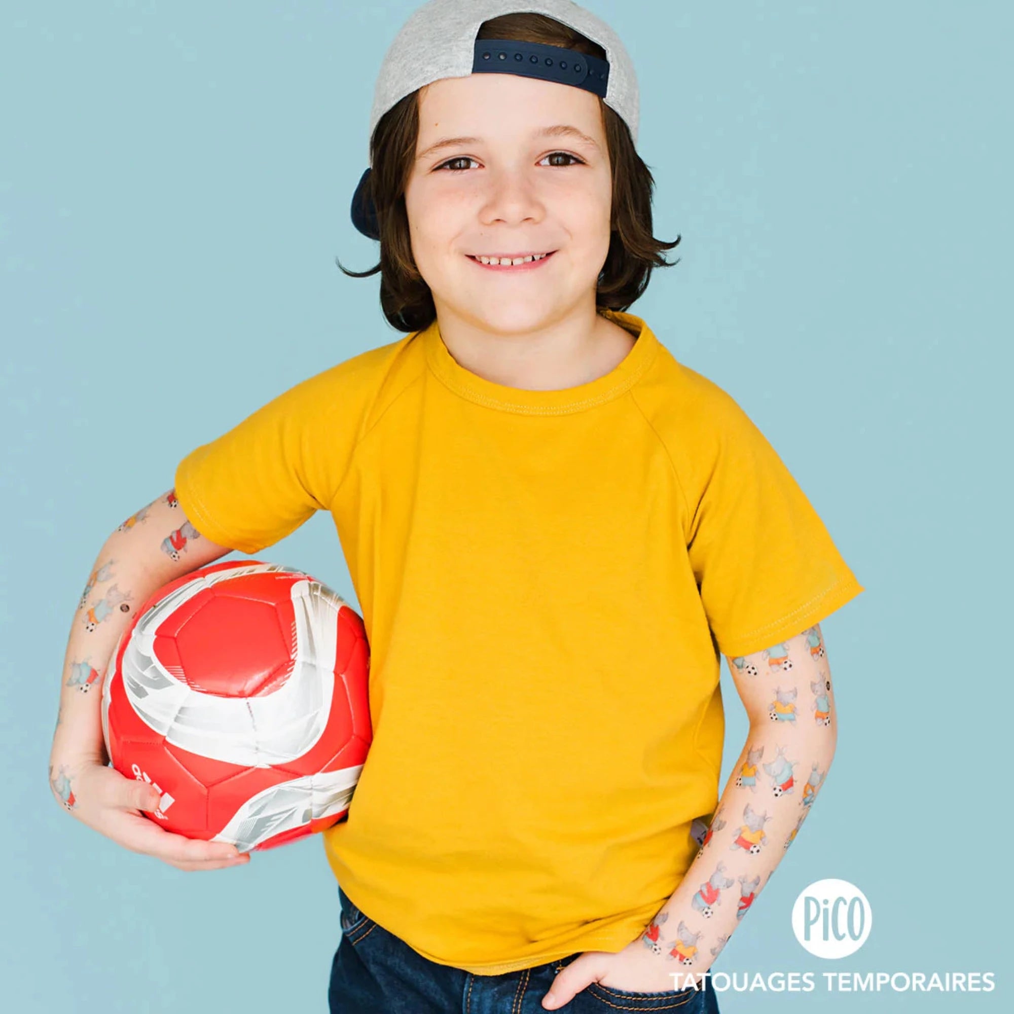 Tatouage temporaire PICO TATOO - Rico le footballeur