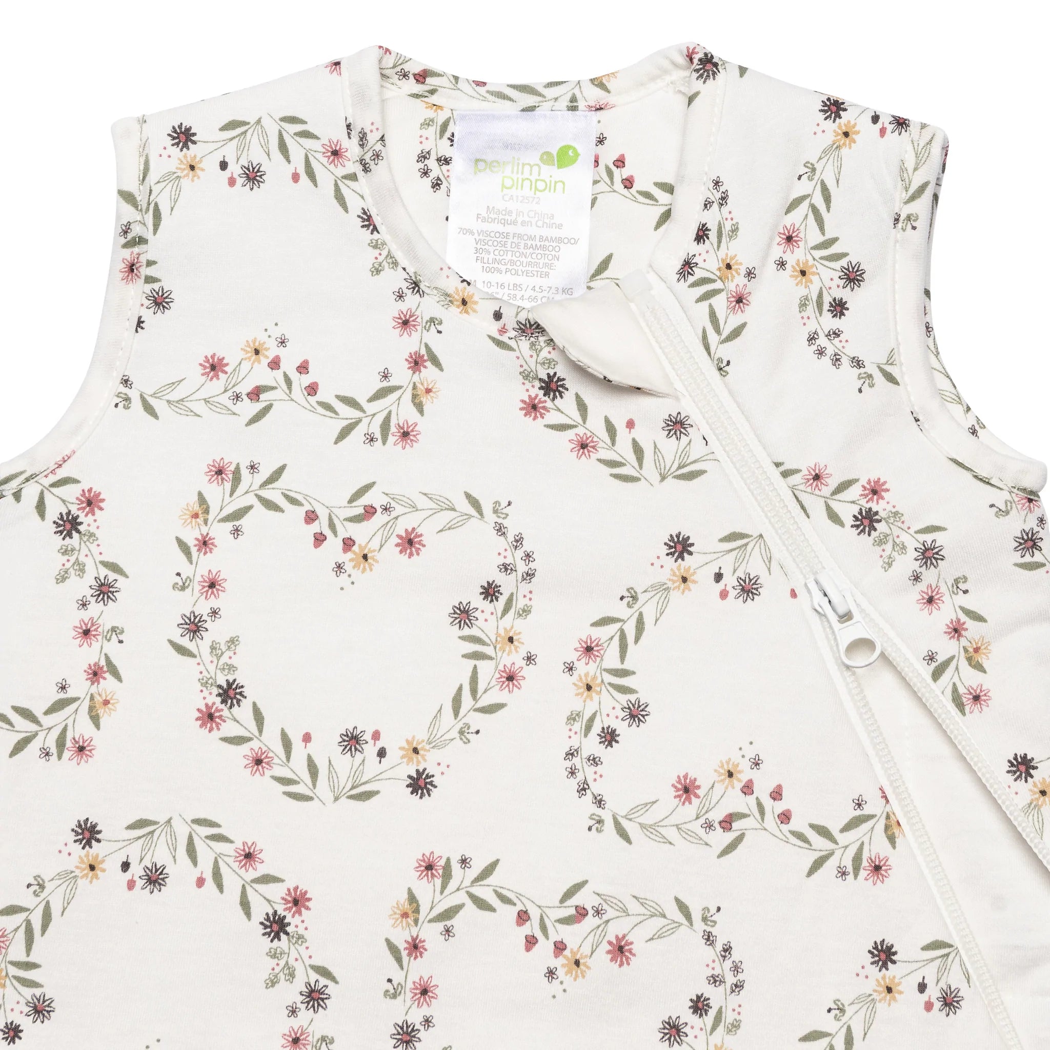 Gigoteuse matelassée en bambou PERLIMPINPIN 1Tog - Cœur