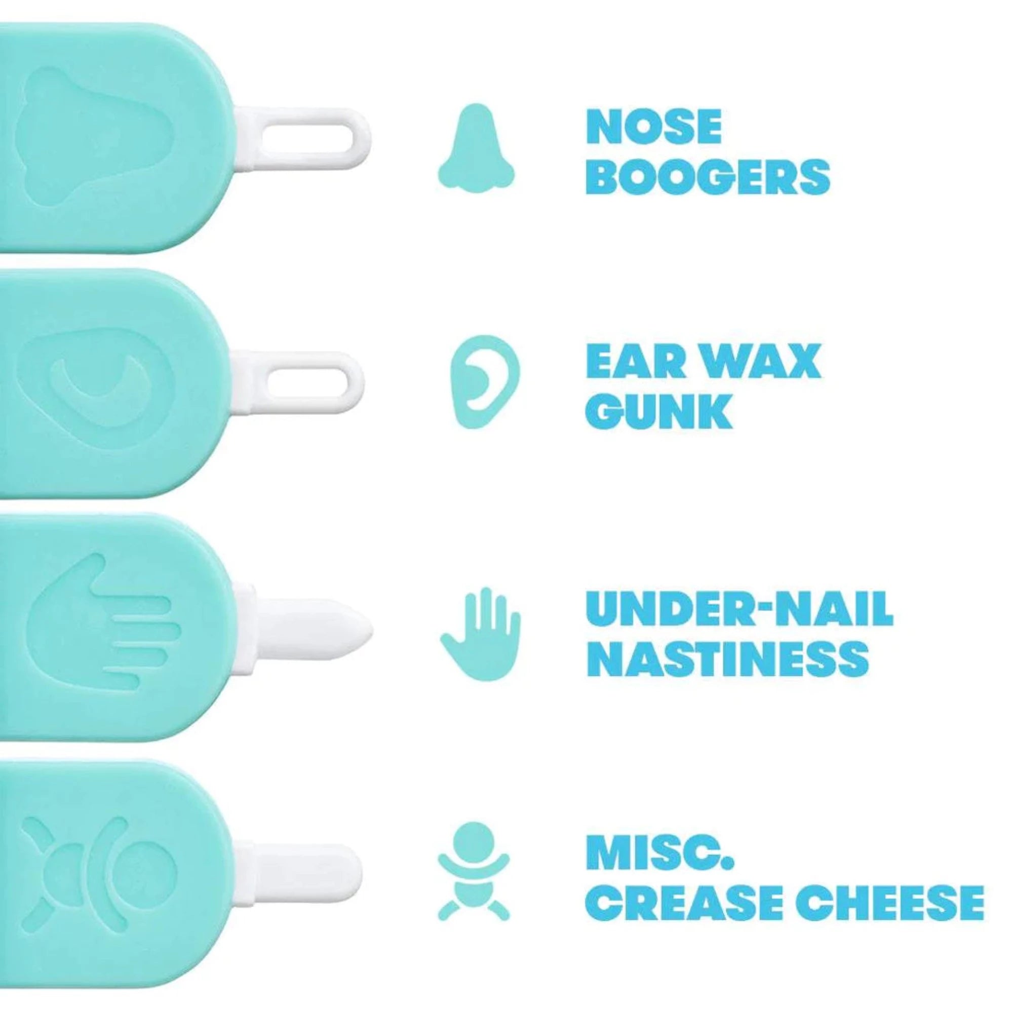 FRIDABABY 3-in-1 Nose Nail & Ear Picker