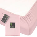 KUSHIES Crib Sheet Organic Jersey - Pink