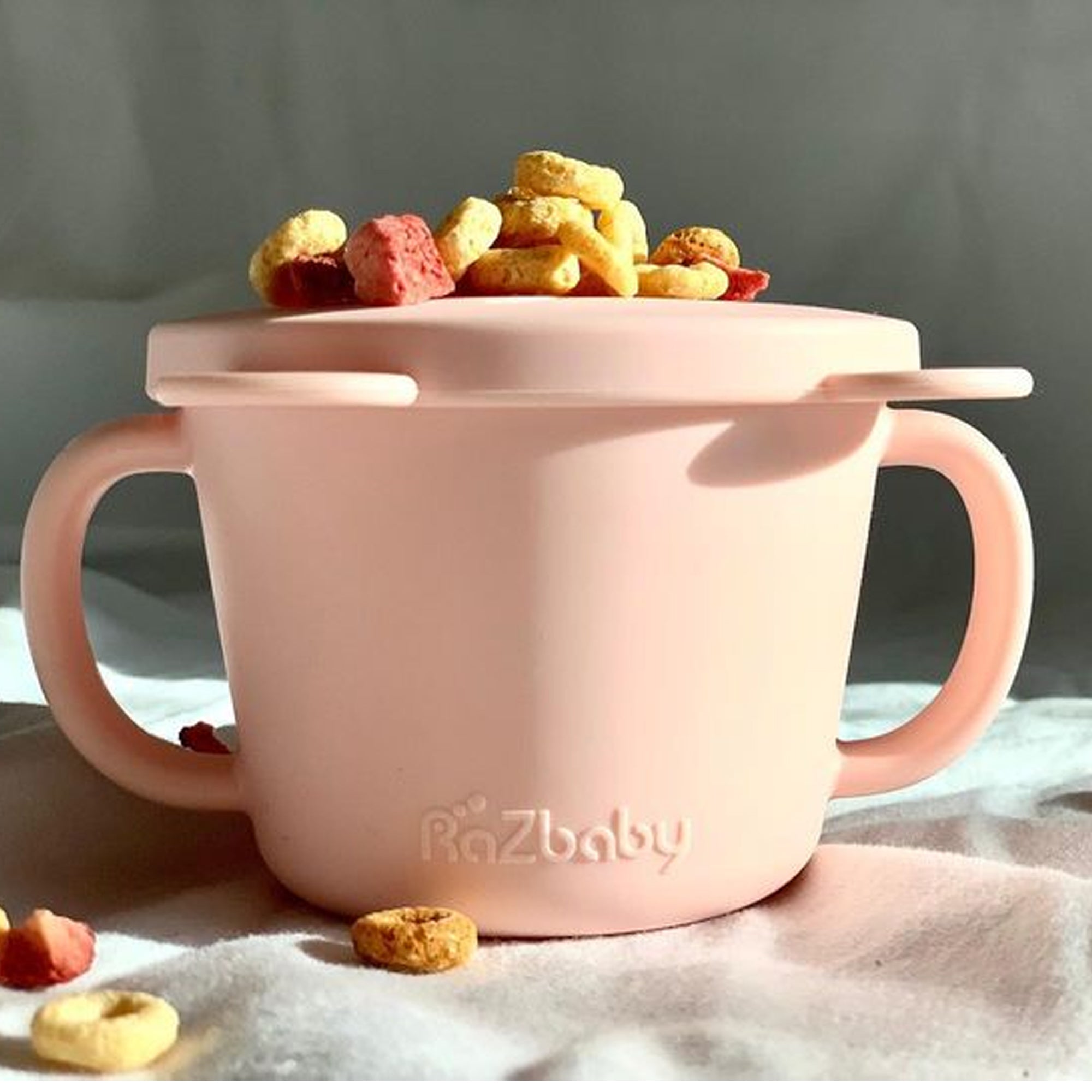 RAZBABY Oso Snack Cup - Pink