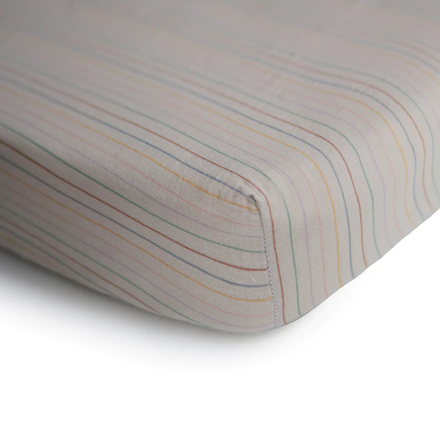 MUSHIE Extra Soft Muslin Crib Sheet