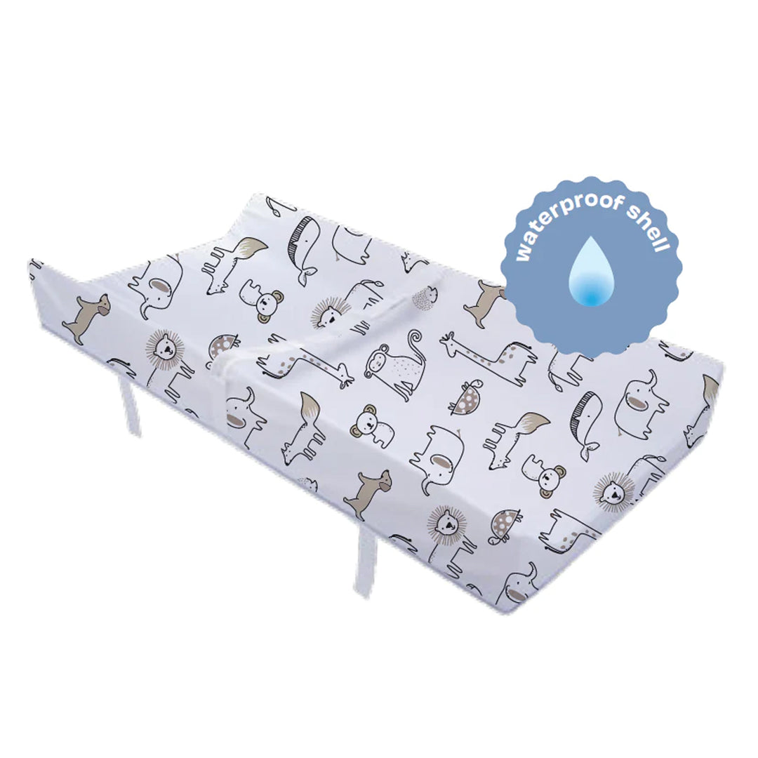 SIMMONS Contoured Changing Pad - Animals