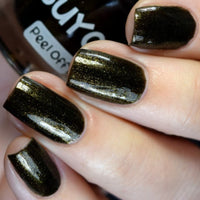 Thumbnail for SUYON Peel Off Nail Polish - Penguin Black & Gold