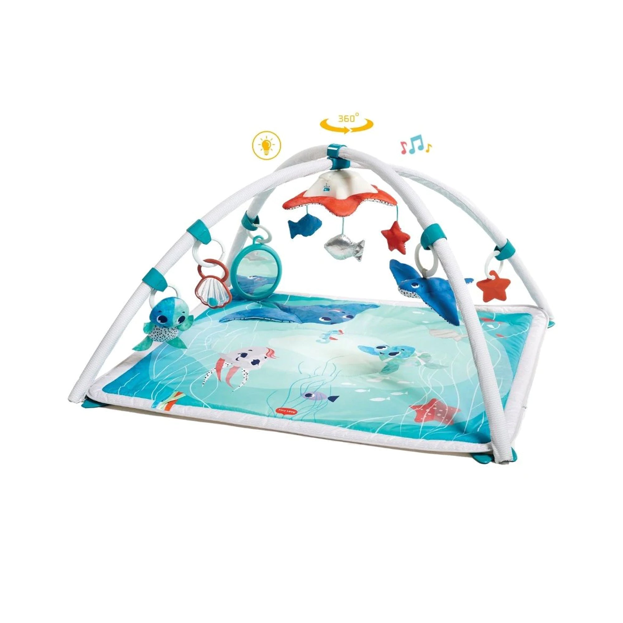 TINY LOVE 2-In-1 Musical Mobile Gymini - Treasure The Ocean