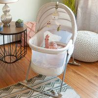 Thumbnail for TINY LOVE 2-In-2 Take Along Deluxe Bassinet - Boho Chic