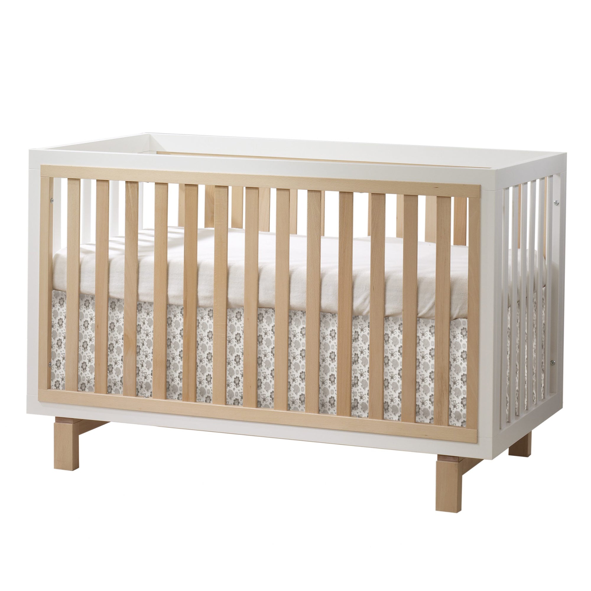 TULIP Bjorn Classic Crib and 3 Drawer Dresser XL (sold as a set only)